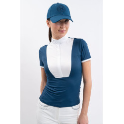 Polo da concorso Harcour Shine Blu laguna