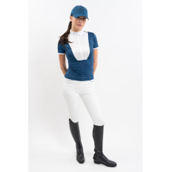 Polo da concorso Harcour Shine Blu laguna