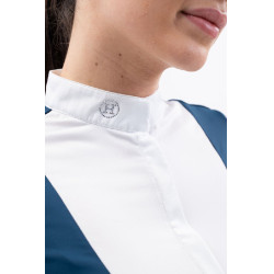 Polo da concorso Harcour Shine Blu laguna