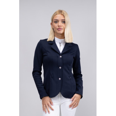 Giacca da concorso equitazione donna compatibile airbag