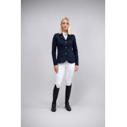 Giacca da concorso equitazione donna compatibile airbag