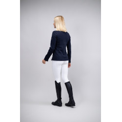 Giacca da concorso equitazione donna compatibile airbag
