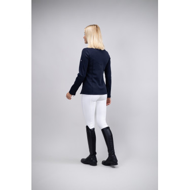 Giacca da concorso equitazione donna compatibile airbag