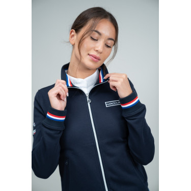Maglione equitazione donna Harcour Francia Baloubeth