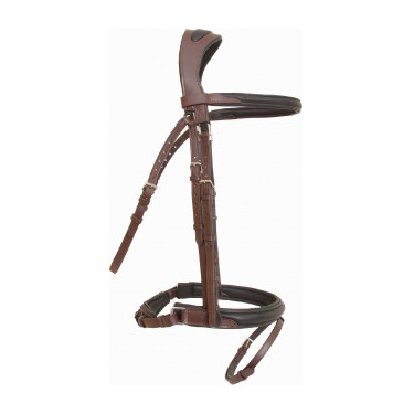 Bridon Lautrec T de T Havana scuro / nero Marrone