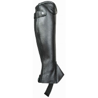 Mini Chaps Vivaldi Pelle Martellata T de T Nero