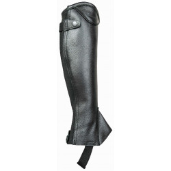 Mini Chaps Vivaldi Pelle Martellata T de T Nero
