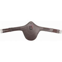 Cinturino Sottopancia in Pelle Fiore T de T Marrone scuro Cinturino Sottopancia in Pelle Fiore T de T Marrone scuro