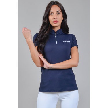Polo da equitazione donna Harcour Pivah tecnico