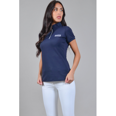 Polo da equitazione donna Harcour Pivah tecnico
