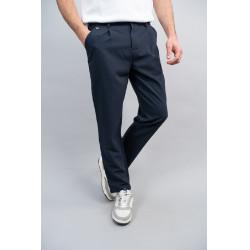Pantaloni Chino Harcour Bruno Marina Blu marino Pantaloni Chino Harcour Bruno Marina Blu marino