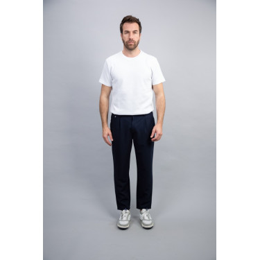 Pantaloni Chino Harcour Bruno Marina Blu marino Pantaloni Chino Harcour Bruno Marina Blu marino