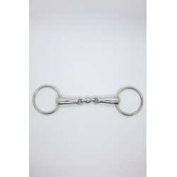 Morso semplice doppia rottura con anello sfera 20 mm Harcour Inox Grigio