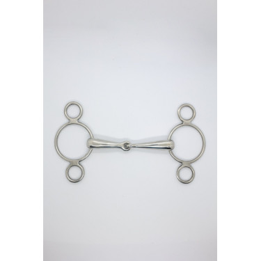 Mors Pessoa 2 anelli 21 mm Harcour Inox Grigio