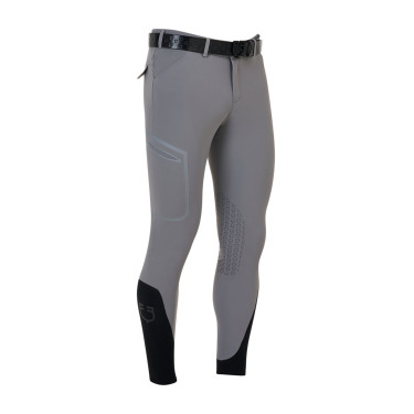 Pantalone slim fit uomo Equestro Ridertechnology cuciture termosaldate