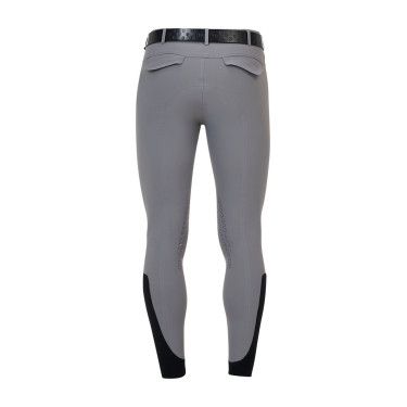 Pantalone slim fit uomo Equestro Ridertechnology cuciture termosaldate