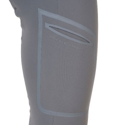 Pantalone slim fit uomo Equestro Ridertechnology cuciture termosaldate