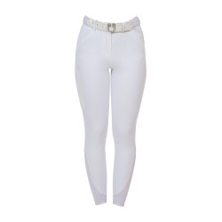 Pantalone slim fit donna Equestro Ridertechnology cuciture termosaldate