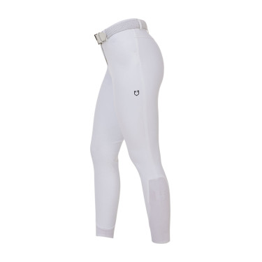 Pantalone slim fit donna Equestro Ridertechnology cuciture termosaldate