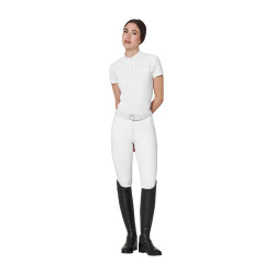 Pantalone slim fit donna Equestro Ridertechnology full grip