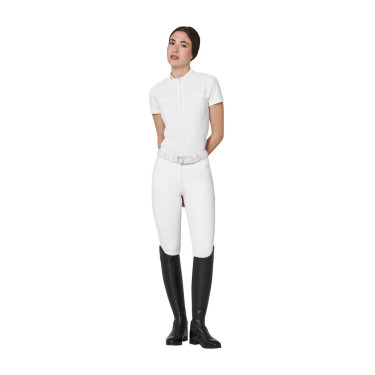 Pantalone slim fit donna Equestro Ridertechnology full grip