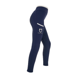 Leggings bambina con decorazioni perforate Blazer navy / bianco Blu marino Leggings bambina con decorazioni perforate Blazer navy / bianco Blu marino