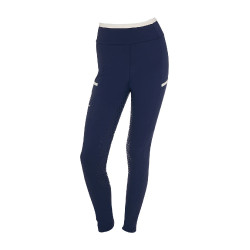 Leggings bambina con decorazioni perforate Blazer navy / bianco Blu marino Leggings bambina con decorazioni perforate Blazer navy / bianco Blu marino