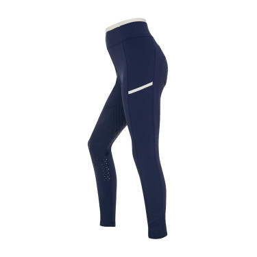 Leggings bambina con decorazioni perforate Blazer navy / bianco Blu marino Leggings bambina con decorazioni perforate Blazer navy / bianco Blu marino