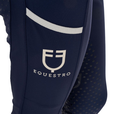 Leggings bambina con decorazioni perforate Blazer navy / bianco Blu marino Leggings bambina con decorazioni perforate Blazer navy / bianco Blu marino