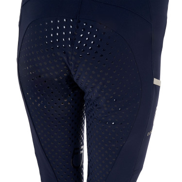 Leggings bambina con decorazioni perforate Blazer navy / bianco Blu marino Leggings bambina con decorazioni perforate Blazer navy / bianco Blu marino
