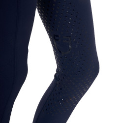 Leggings bambina con decorazioni perforate Blazer navy / bianco Blu marino Leggings bambina con decorazioni perforate Blazer navy / bianco Blu marino