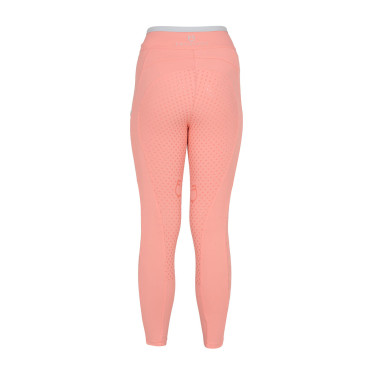 Leggings bambina con decorazioni perforate