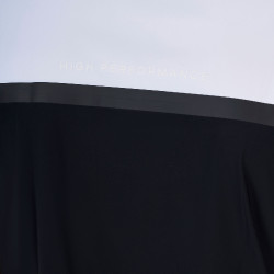 Polo concorso uomo Equestro Ridertechnology manica corta e zip