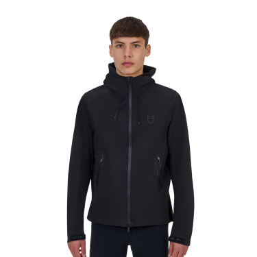 Softshell uomo Equestro Ridertechnology cappuccio