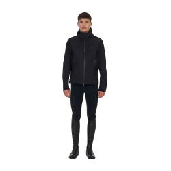 Softshell uomo Equestro Ridertechnology cappuccio