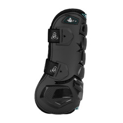 Stinchiere Skeleton Dynamic Zone chiusura elastica Nero