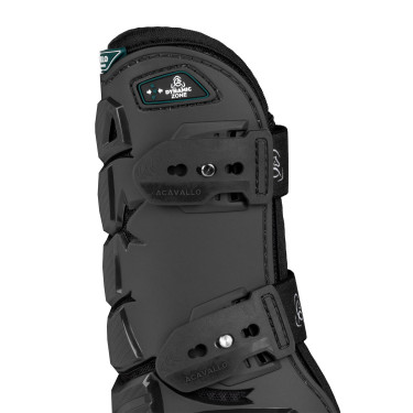 Stinchiere Skeleton Dynamic Zone chiusura elastica Nero