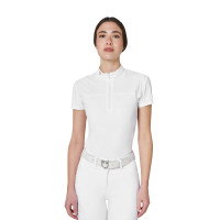 Polo concorso donna Equestro Ridertechnology tessuto traforato