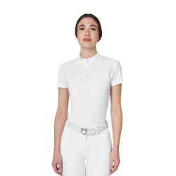 Polo concorso donna Equestro Ridertechnology tessuto traforato