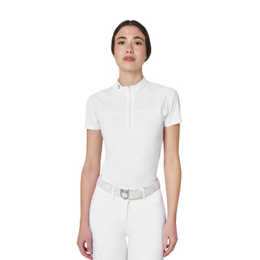 Polo concorso donna Equestro Ridertechnology tessuto traforato