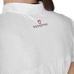 Polo concorso donna Equestro Ridertechnology tessuto traforato