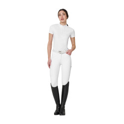 Polo concorso donna Equestro Ridertechnology tessuto traforato