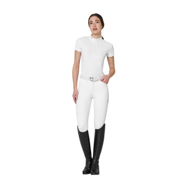 Polo concorso donna Equestro Ridertechnology tessuto traforato