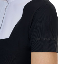 Polo concorso donna Equestro Ridertechnology manica corta