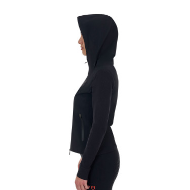 Felpa tecnica donna Equestro Ridertechnology cappuccio
