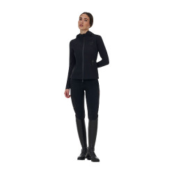 Felpa tecnica donna Equestro Ridertechnology cappuccio