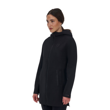 Guscio softshell donna Equestro Ridertechnology impermeabile lungo