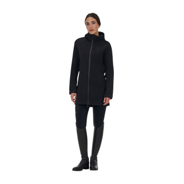 Guscio softshell donna Equestro Ridertechnology impermeabile lungo