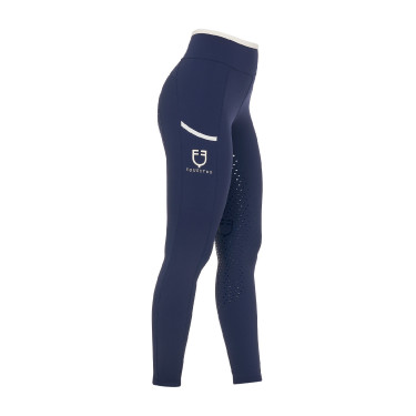 Leggins donna con decorazioni perforate