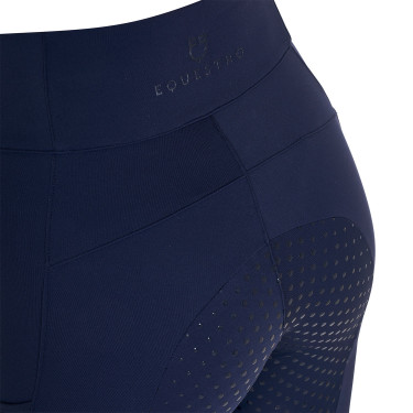 Leggings donna full grip con inserti perforati Blazer marine Blu marino